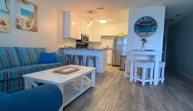 Beach access #73 across the street! Easy Parking! INQUIRE ABOUT SNOWBIRD RATES! in Panama City Beach