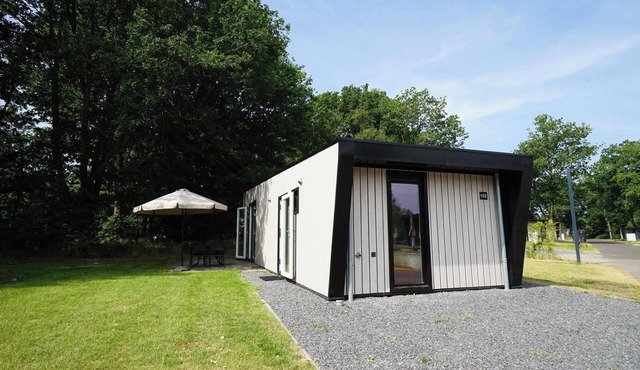 Chalet with 2 bedrooms and a terrace in IJhorst
