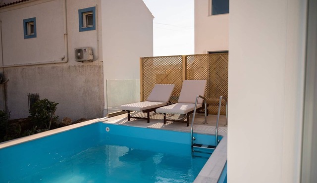 Endearing Samos Beachfront Villa | Villa Poseidon's Crest | Panoramic Sea Views. in Samos