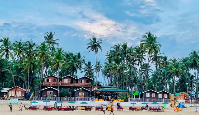 Roundcube Beach Bungalows in Palolem