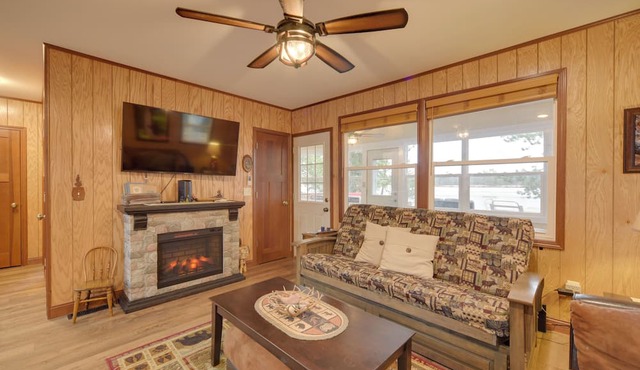 Solon Springs Getaway w/Dock & Kayaks! in Solon Springs